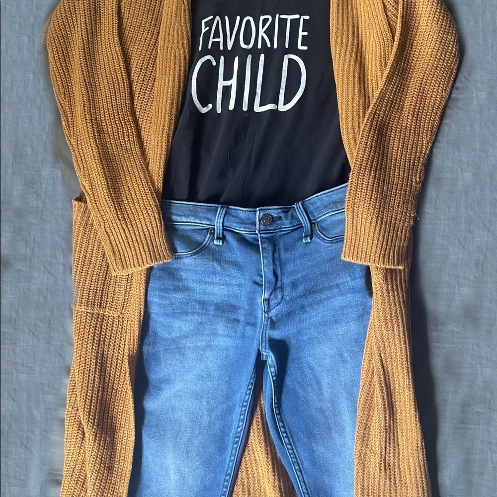 FREE SHIP! NEW A&F Low Rise JEAN LEGGING (26/2R)